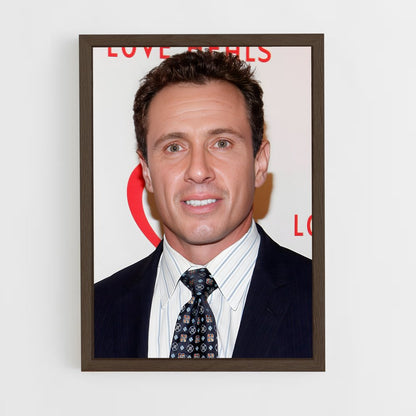 ap-chris cuomo-2 cadre Bois foncé