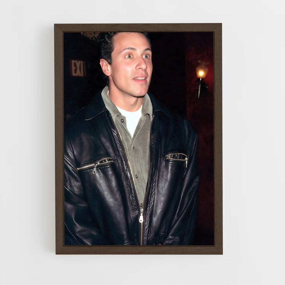 ap-chris cuomo-6 cadre Bois foncé