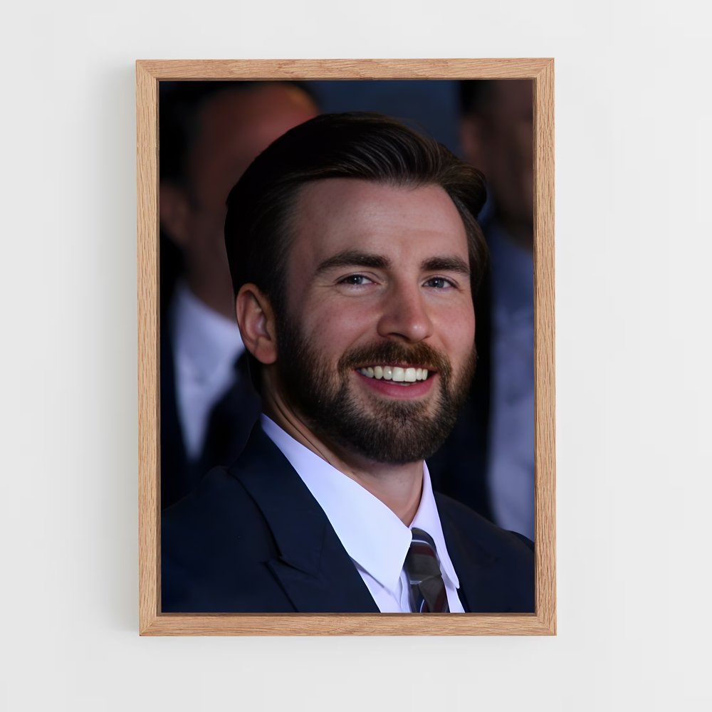 ap-chris evans-4 cadre Bois clair