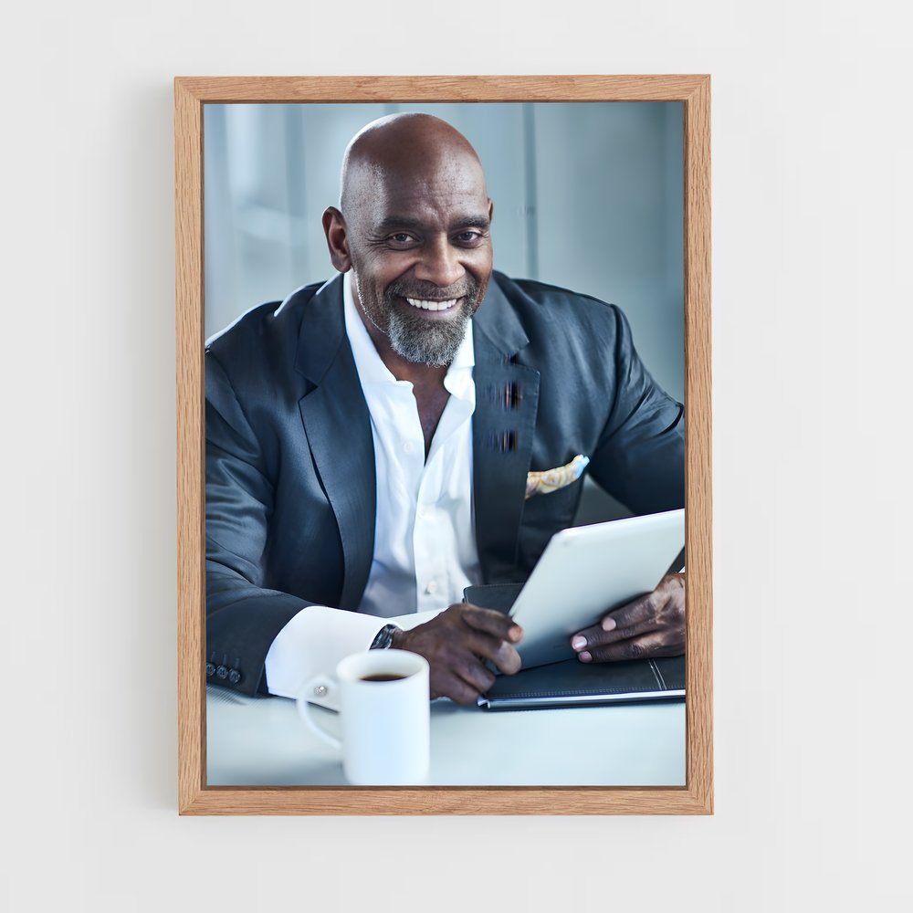 ap-chris gardner-1 cadre Bois clair
