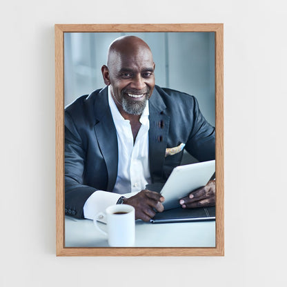 ap-chris gardner-1 cadre Bois clair