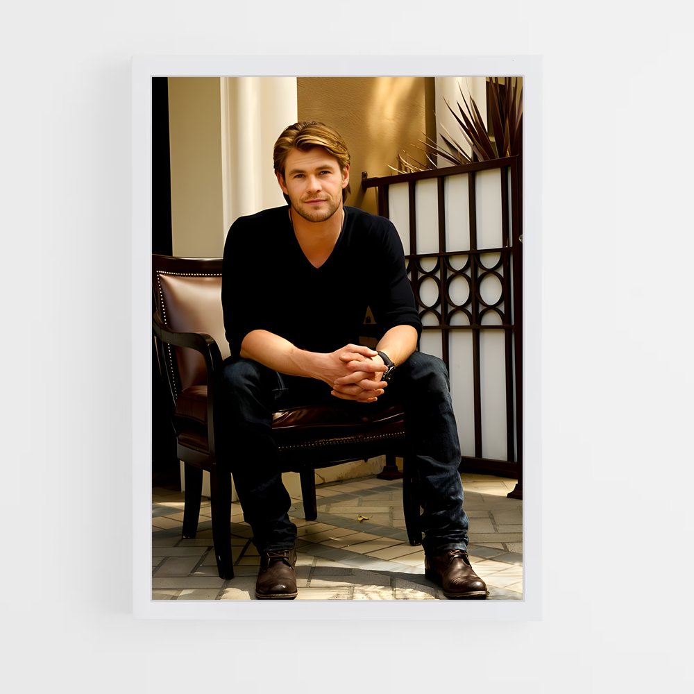 ap-chris hemsworth-10 cadre Blanc