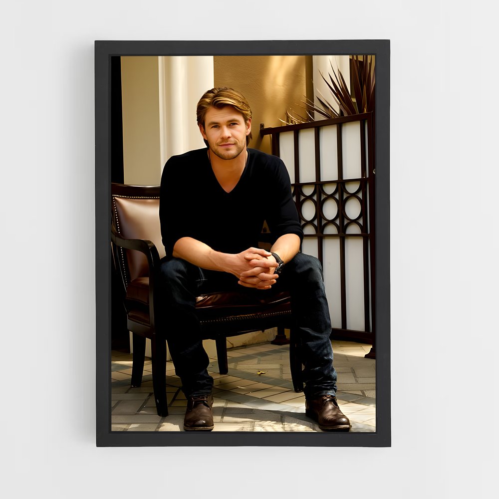 ap-chris hemsworth-10 cadre Noir
