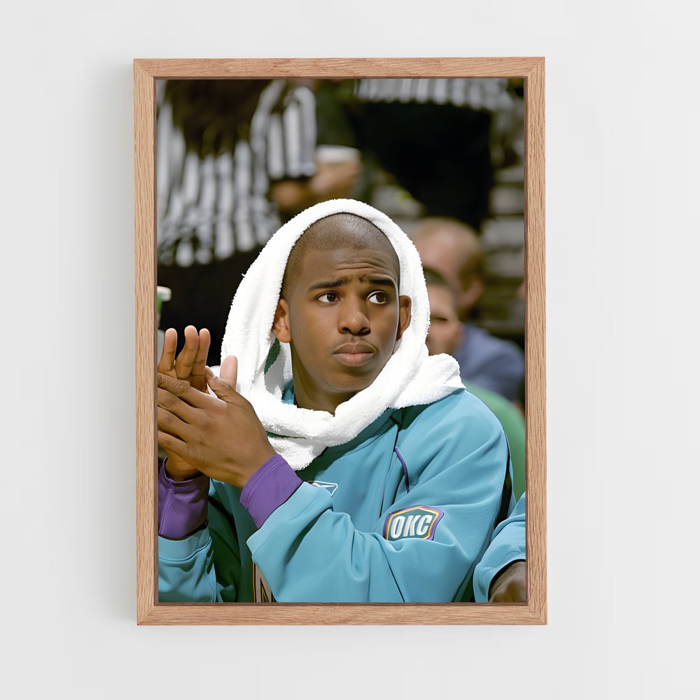 ap-chris paul-4 cadre Bois clair