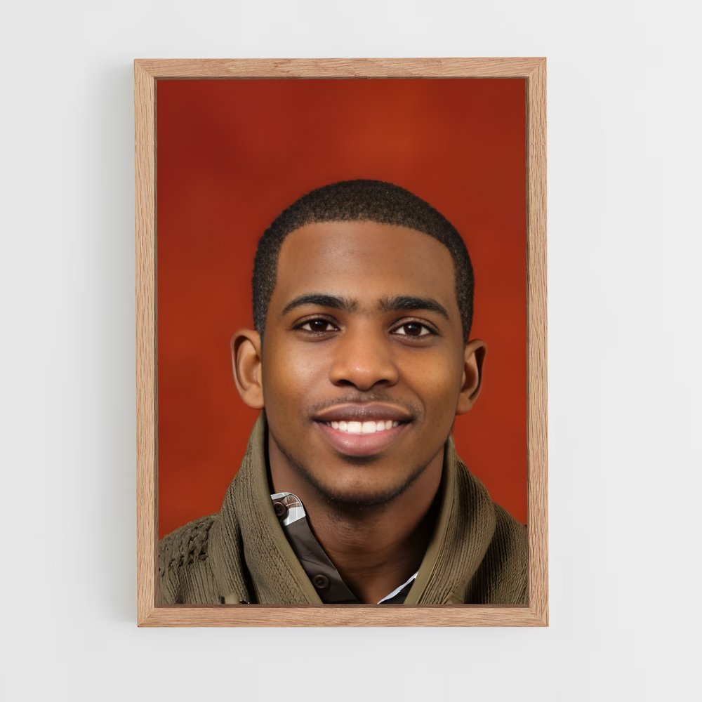 ap-chris paul-5 cadre Bois clair