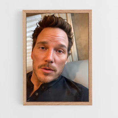 ap-chris pratt-3 cadre Bois clair