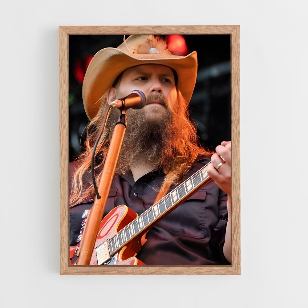 ap-chris stapleton-1 cadre Bois clair