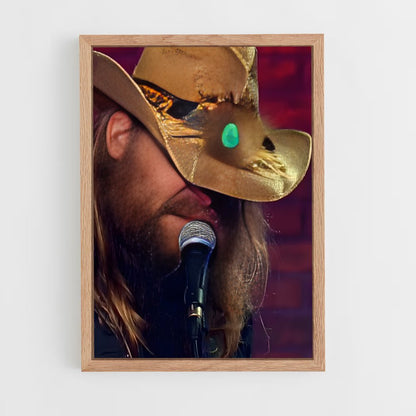 ap-chris stapleton-2 cadre Bois clair