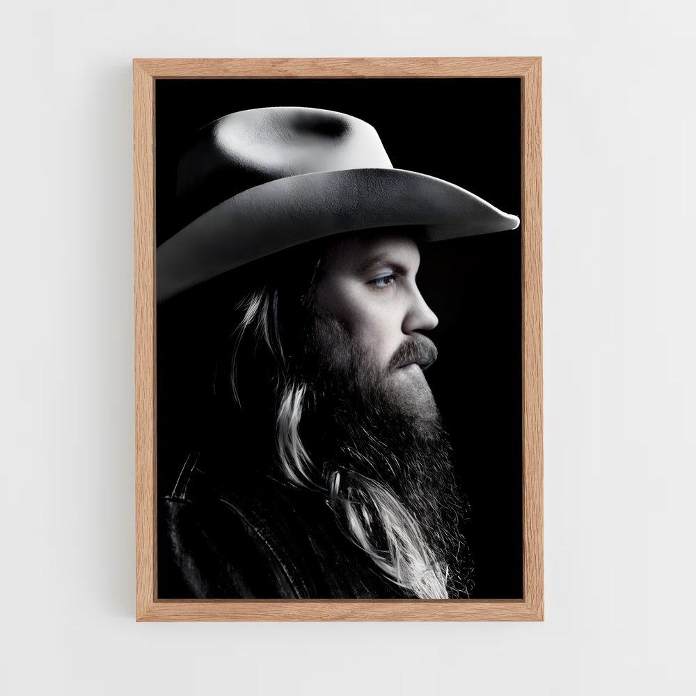 ap-chris stapleton-3 cadre Bois clair