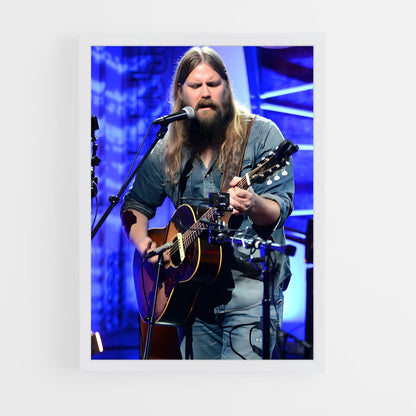 ap-chris stapleton-4 cadre Blanc