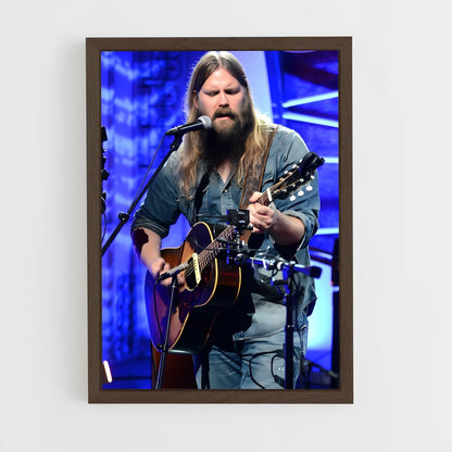 ap-chris stapleton-4 cadre Bois foncé