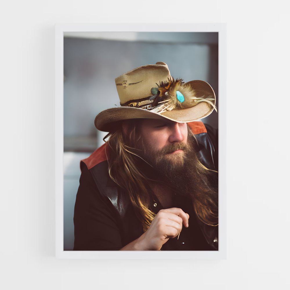 ap-chris stapleton-5 cadre Blanc