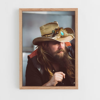 ap-chris stapleton-5 cadre Bois clair