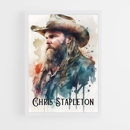 ap-chris stapleton-6 cadre Blanc