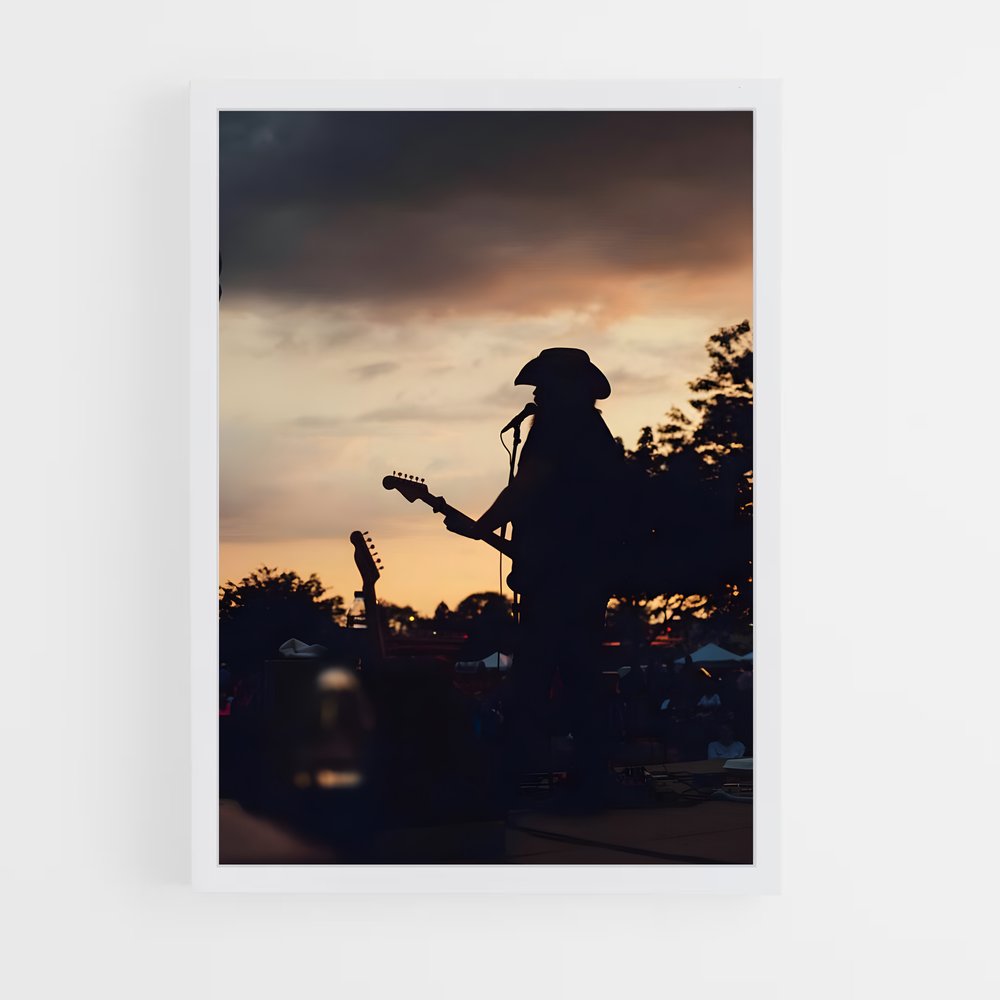 ap-chris stapleton-7 cadre Blanc