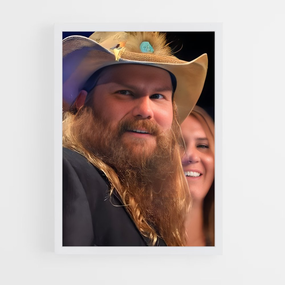 ap-chris stapleton-8 cadre Blanc