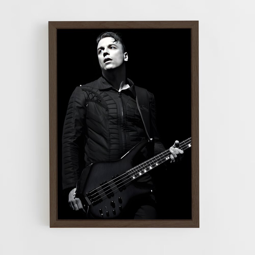 ap-chris wolstenholme-4 cadre Bois foncé