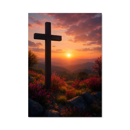 Poster Christian cross 16251