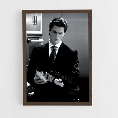 ap-christian bale-3 cadre Bois foncé