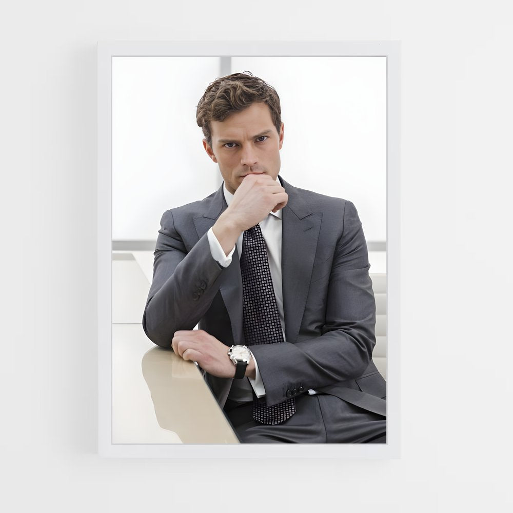 ap-christian grey-4 cadre Blanc
