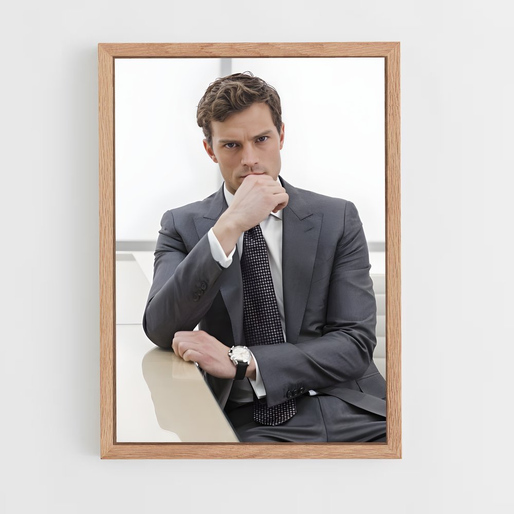 ap-christian grey-4 cadre Bois clair