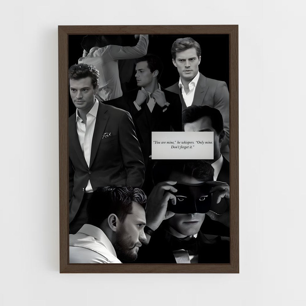 ap-christian grey-5 cadre Bois foncé