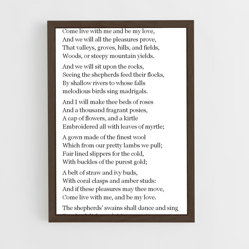 ap-christopher marlowe-3 cadre Bois foncé