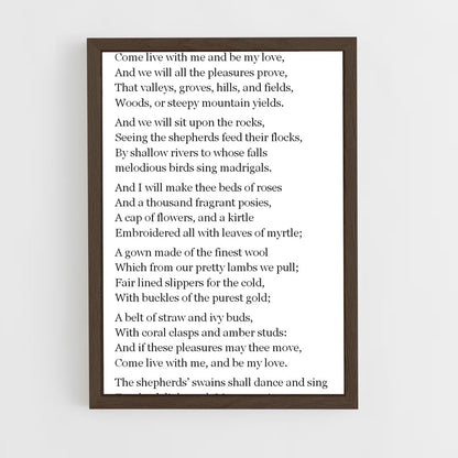 ap-christopher marlowe-3 cadre Bois foncé