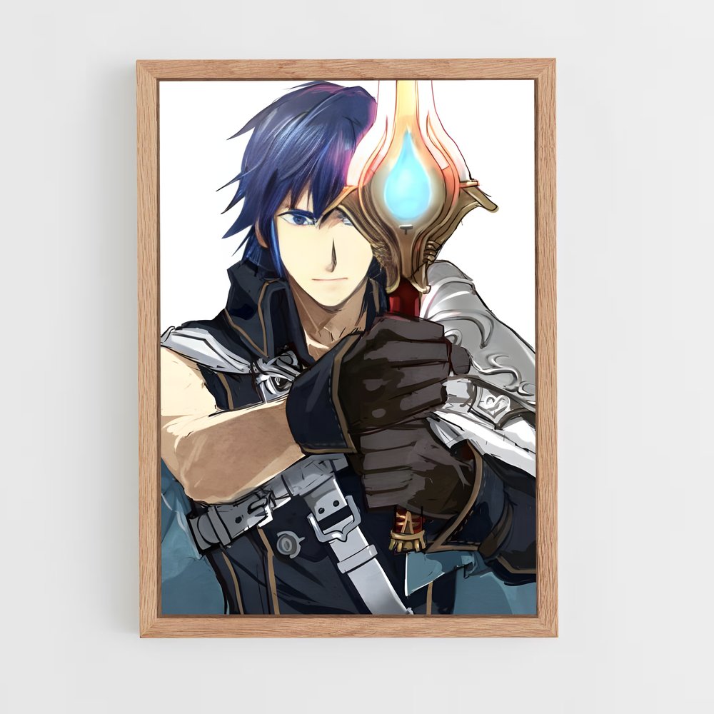 ap-chrom-2 cadre Bois clair