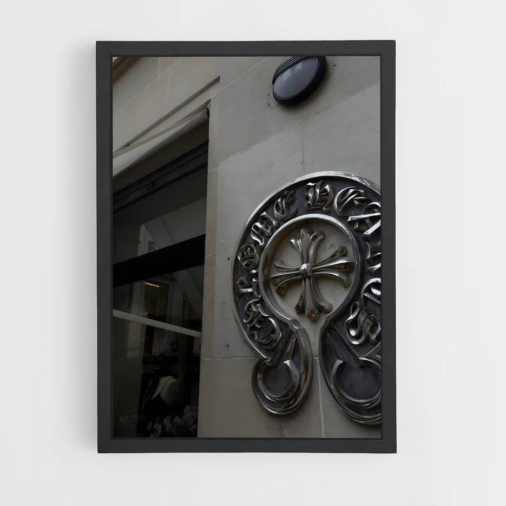 ap-chrome hearts-2 cadre Noir