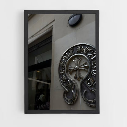 ap-chrome hearts-2 cadre Noir