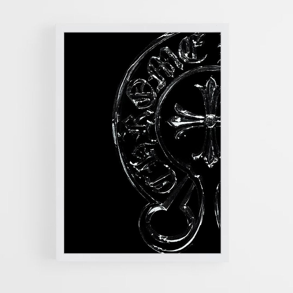 ap-chrome hearts-3 cadre Blanc