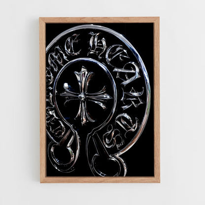 ap-chrome hearts-6 cadre Bois clair