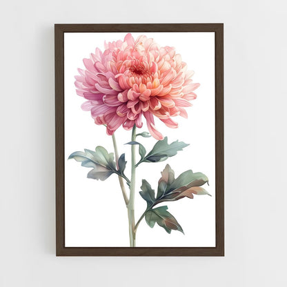 ap-chrysanthemum-2 cadre Bois foncé