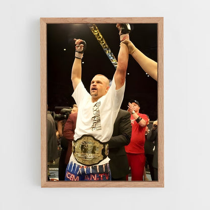 ap-chuck liddell-4 cadre Bois clair