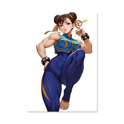 Poster Street Fighter: Chun-Li en Action