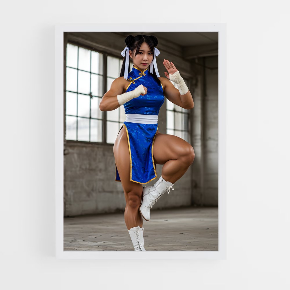 ap-chun li-7 cadre Blanc