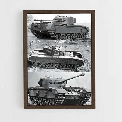 ap-churchill-1 cadre Bois foncé