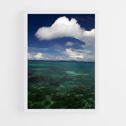 ap-chuuk lagoon-1 cadre Blanc