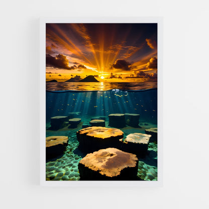 ap-chuuk lagoon-2 cadre Blanc
