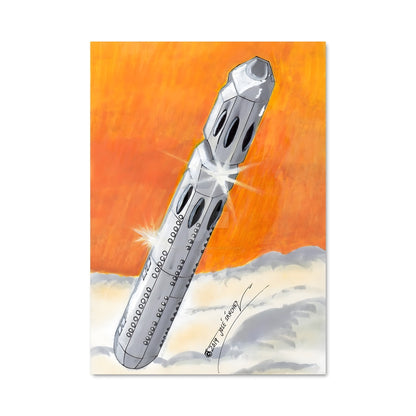 Poster Cigar shaped ufo 17201