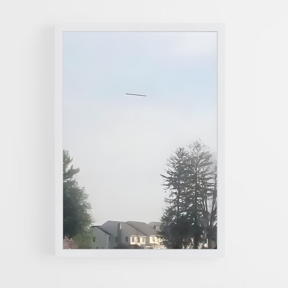 ap-cigar shaped ufo-1 cadre Blanc