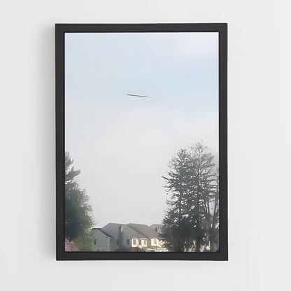 ap-cigar shaped ufo-1 cadre Noir