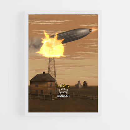 ap-cigar shaped ufo-2 cadre Blanc