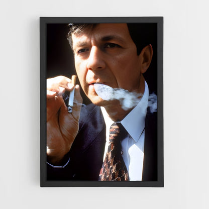 ap-cigarette smoking man-2 cadre Noir