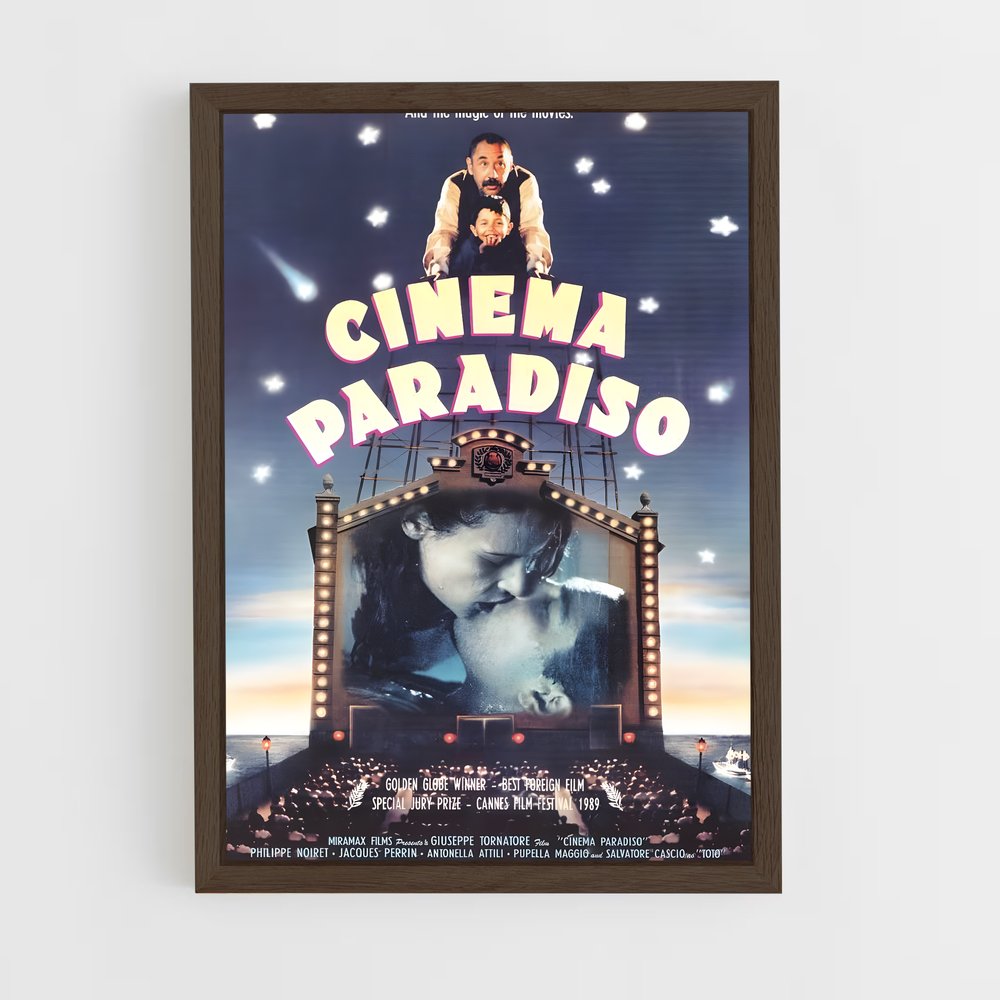 ap-cinema paradiso-1 cadre Bois foncé