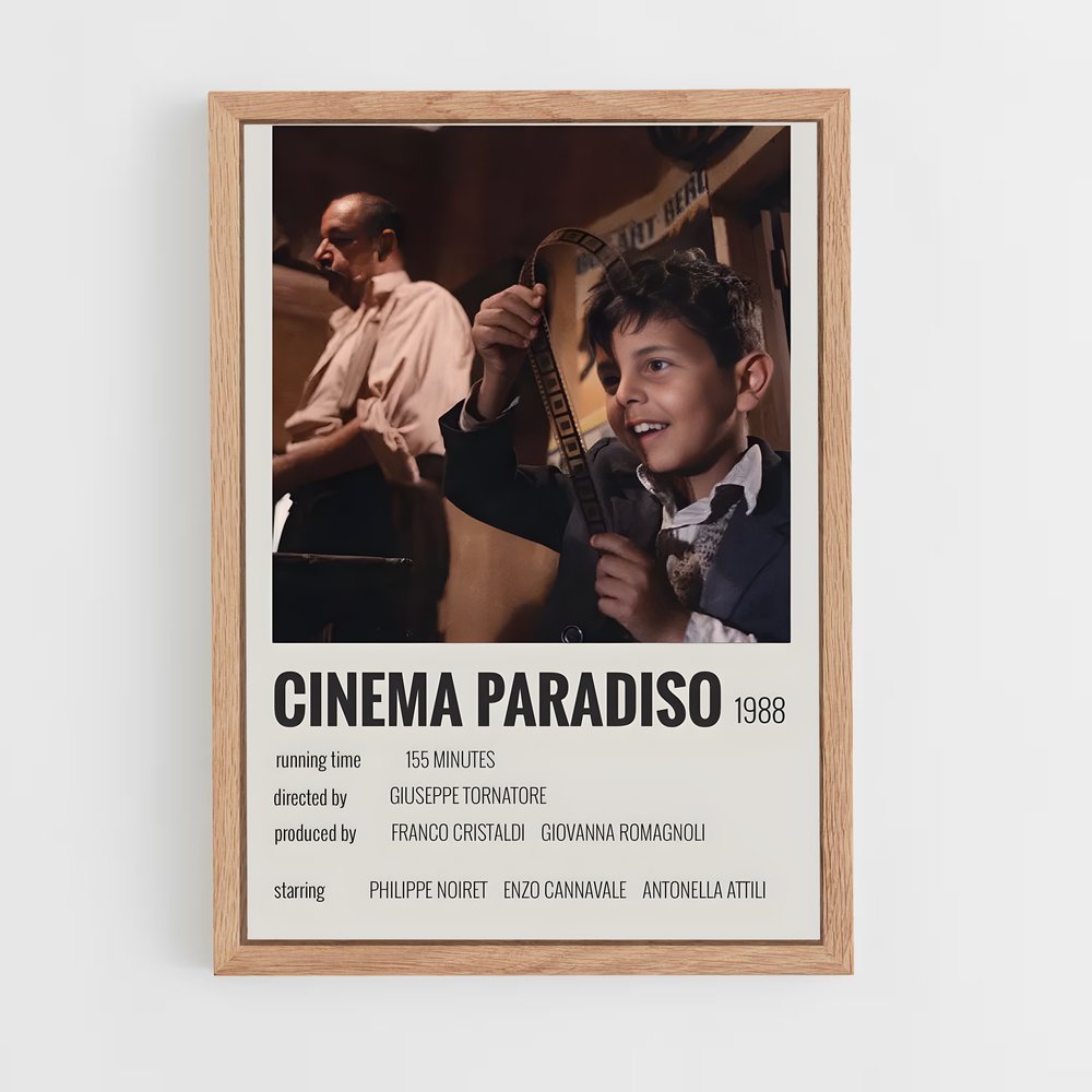 ap-cinema paradiso-2 cadre Bois clair