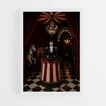 ap-circus performer-12 cadre Blanc