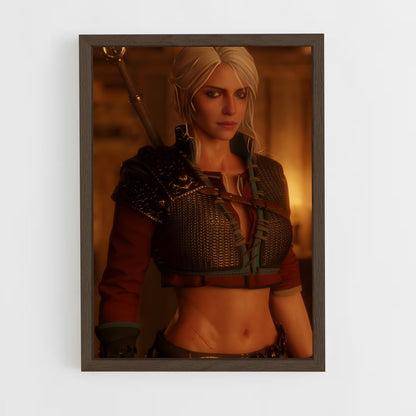 ap-ciri witcher-10 cadre Bois foncé