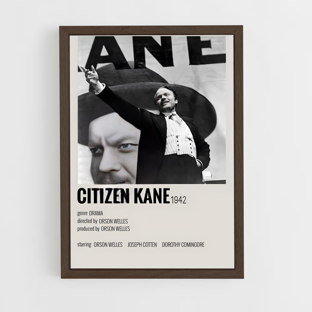 ap-citizen kane-1 cadre Bois foncé